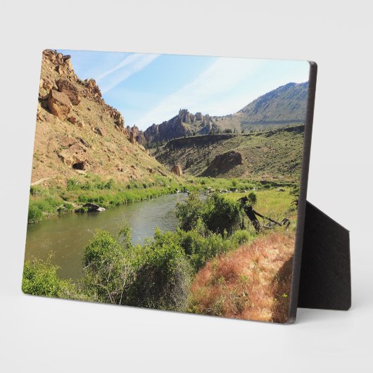 曲がった川、または フォトプラーク (側面)