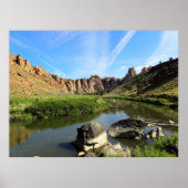 曲がった川、または ポスター (正面)