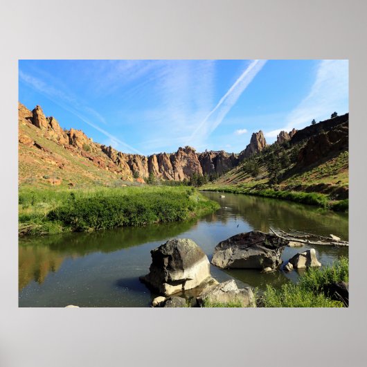 曲がった川、または ポスター (正面)