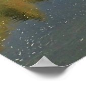 曲がった川、または ポスター (角)