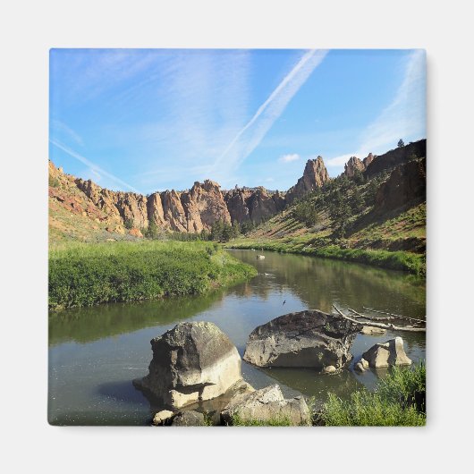 曲がった川、または マグネット (正面)