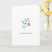 曲がった引用文カード カード (黄色い花)