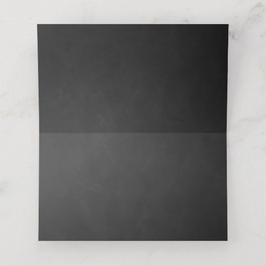 曲がった枝 |シャルボ結婚ード プレイスカード (内部開封)