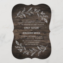 曲がった枝 |木製フォーマル結婚の