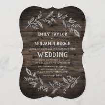 曲がった枝 |木製結婚の