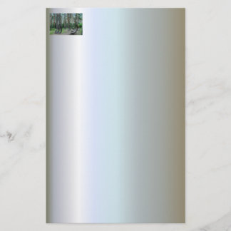 曲がった森 – ポーランド 便箋