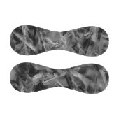 曲がった正方形、黒と灰色の「ブラシストローク」 野球ボール (パネル)