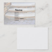 曲がった石段 名刺 (正面/裏面)