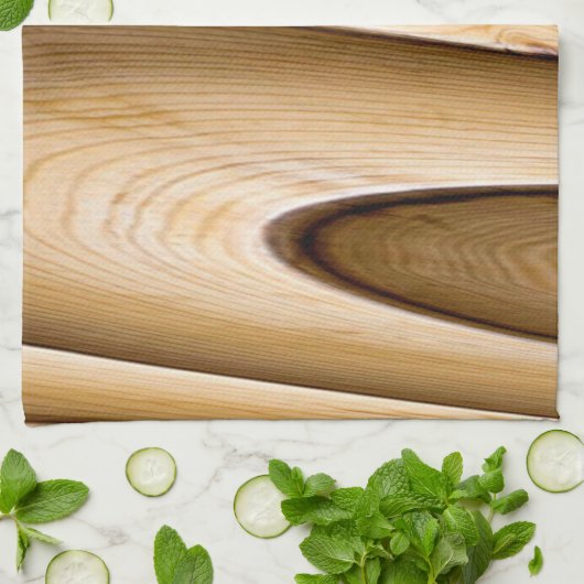 曲がった竹 キッチンタオル (折り畳み)