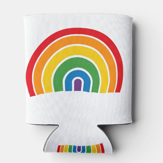 曲がった虹 缶クーラー (裏面)