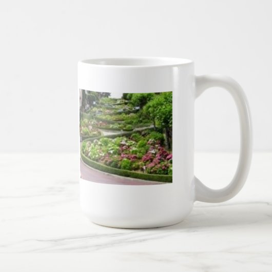 曲がった通り コーヒーマグカップ (右)