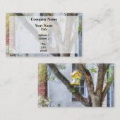 曲がった鳥の家 名刺 (正面/裏面)