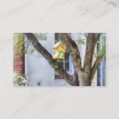 曲がった鳥の家 名刺 (裏面)