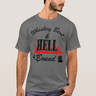 曲がって地獄に縛られる Tシャツ