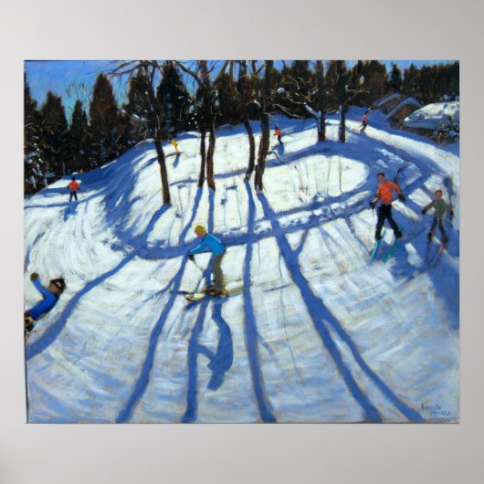 曲がりくねったトレイルのモルジン ポスター (正面)