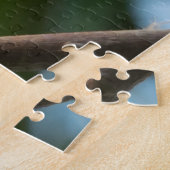 曲がりくねった地面の鳩 ジグソーパズル (側面)