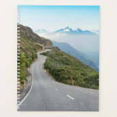 曲がりくねった山道 |オリンピック国立公園 プランナー手帳 (正面)