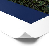 曲がりくねった川 ポスター (角)