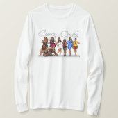 曲がりくねった態度 Tシャツ (デザイン正面)