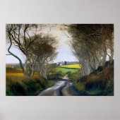 曲がりくねった田舎道 ポスター (正面)