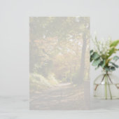 曲がりくねった田舎道 便箋 (スタンド正面)