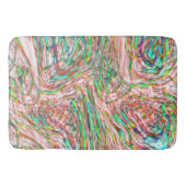 曲がりくねった線路の嵐 バスマット (正面)