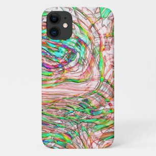 曲がりくねった線路の嵐 iPhone 11 ケース
