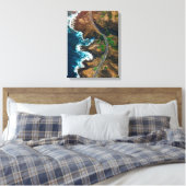 曲がりくねった道 キャンバスプリント (インサイチュ (寝室))