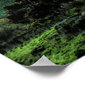 曲がりくねった道 ポスター (角)