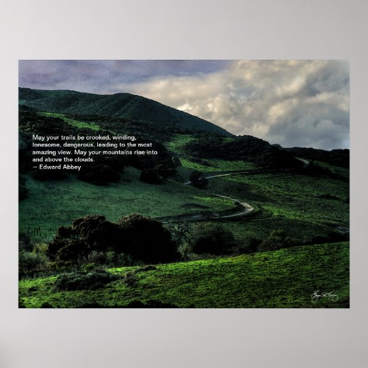 曲がりくねった道 ポスター (正面)