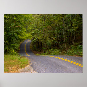 曲がりくねった道 ポスター