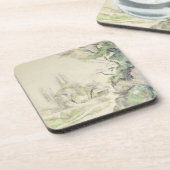 曲がりくねった道、c.1900-06 (w/c紙で) コースター (左側)