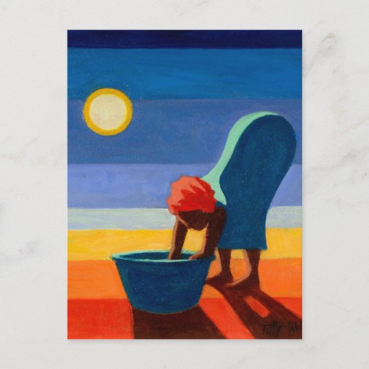 曲がる女性2005年 ポストカード (正面)