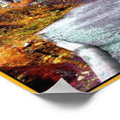 曲がる道路、プリント ポスター (角)