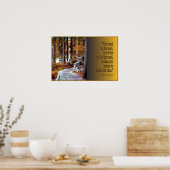 曲がる道路、プリント ポスター (キッチン)