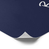 曲げていない感動的引用文禅竹 ポスター (角)