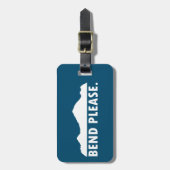 曲げて ラゲッジタグ (正面縦)