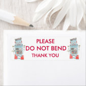 曲げない – ロボットラベル ラベル (インサイチュ)