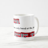曲げやすいバス コーヒーマグカップ (正面右)