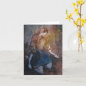 "曲げられた膝" Notecardで カード (黄色い花)