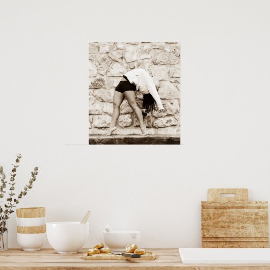 曲げる ポスター (キッチン)