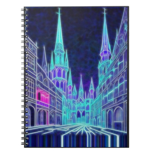 曲げアクロポリス ノートブック (正面)