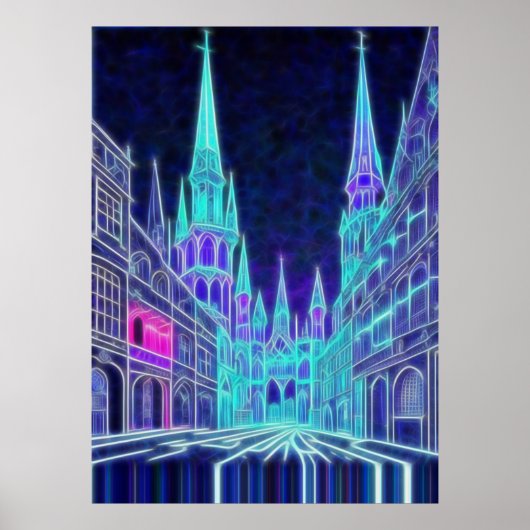 曲げアクロポリス ポスター (正面)