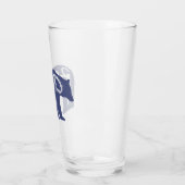 曲げクマ タンブラーグラス (左)