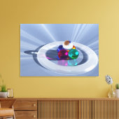 曲げライトキャンバス印刷 キャンバスプリント (インサイチュ (リビング))