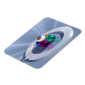 曲げ軽可撓性磁石 マグネット (左側)