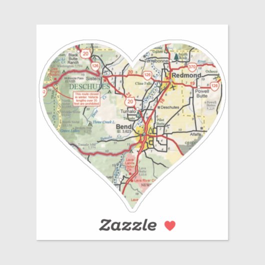 曲げ/レドモンドORマップ シール (シート)