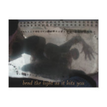 曲げ、光が当たるように曲げる