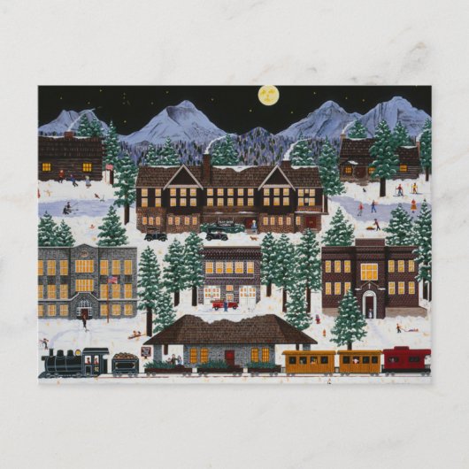 曲げ@夜 ポストカード (正面)