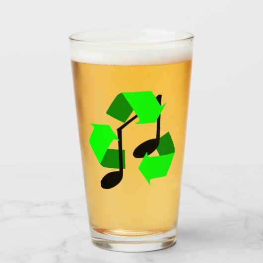 曲のお気に入りのリズム タンブラーグラス (ドリンク正面)